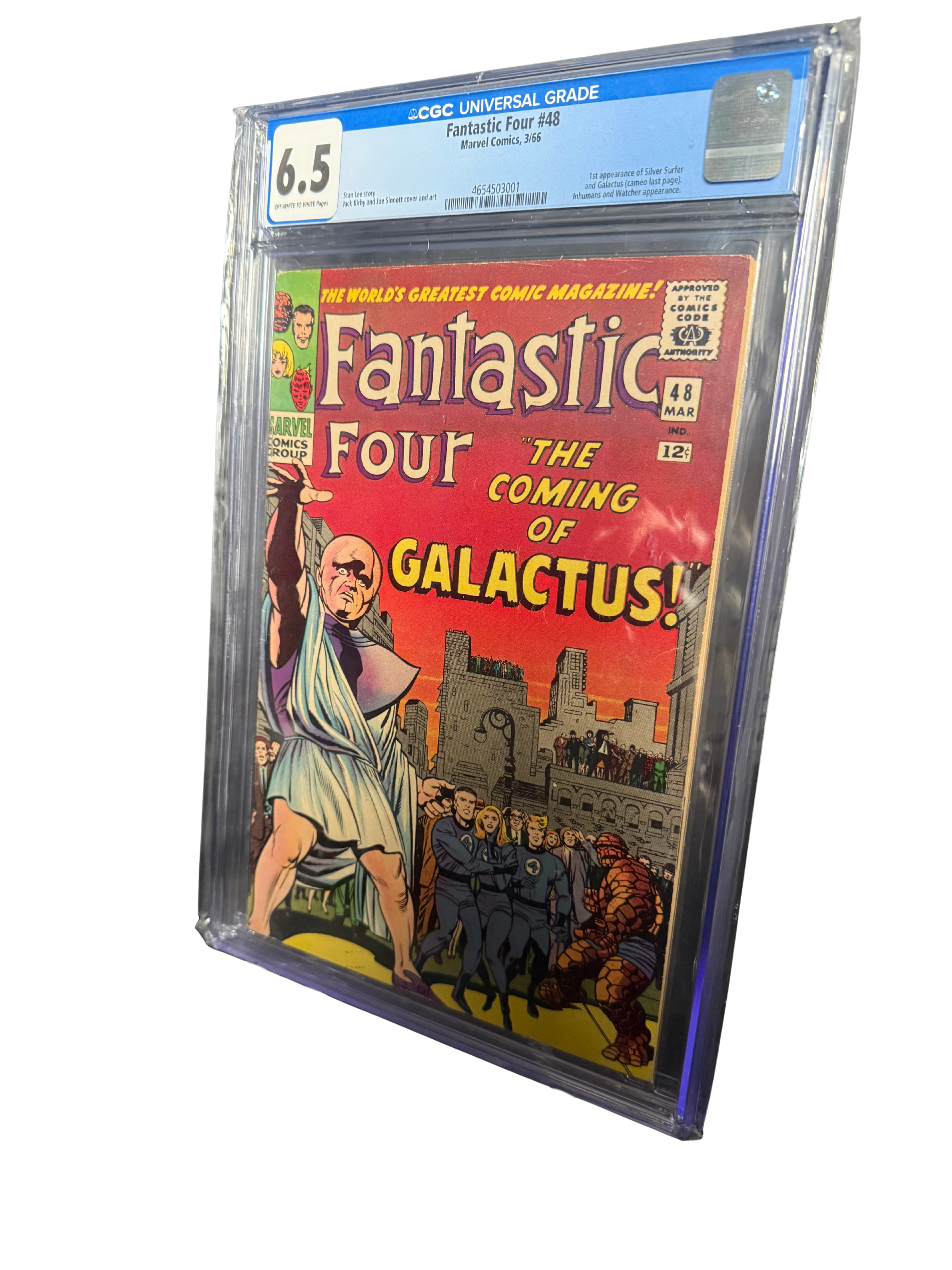 FANTASTIC FOUR #48 CGC GRADED 6.5 (FINE+)